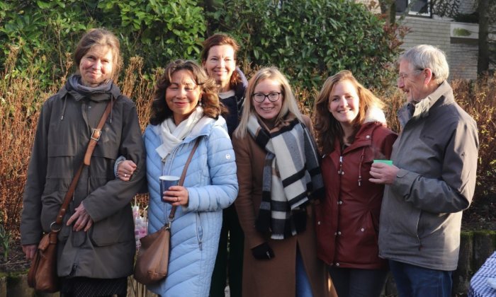 Buurtgenoten uit de Koepeltjesbuurt in Zoetermeer