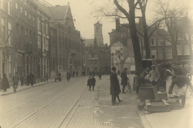 Riviervismarkt, Den Haag 1925. Haags Gemeentearchief – fotograaf C.J. de Gilde